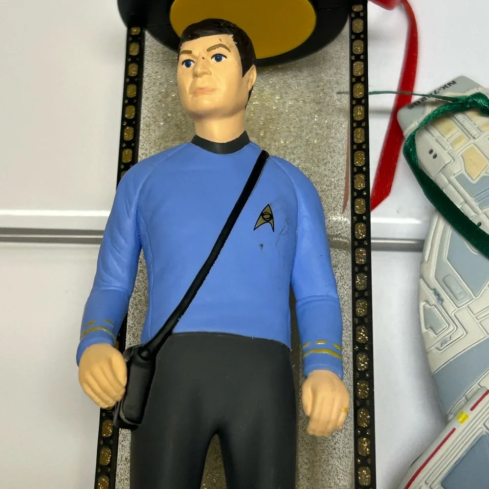 2 Hallmark Star Trek Ornaments